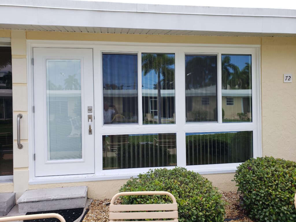 energy efficient windows on a homes exterior